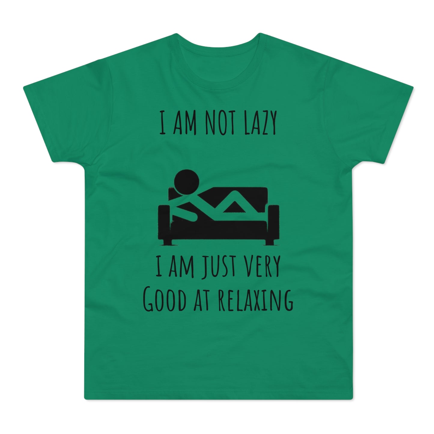 Funny Men's Relaxation T-Shirt - I Am Not Lazy, Just Good at Relaxing