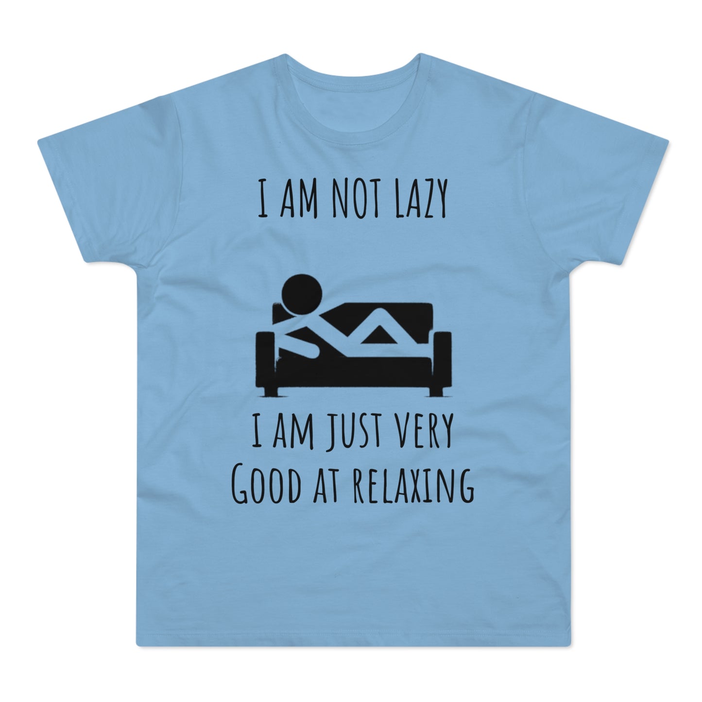 Funny Men's Relaxation T-Shirt - I Am Not Lazy, Just Good at Relaxing